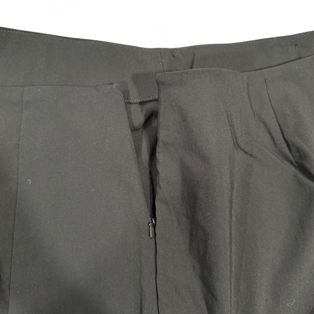 ASOS High Waisted Black Mini Skirt | Size 20 | Side Zip & Slit - Picture 7 of 7